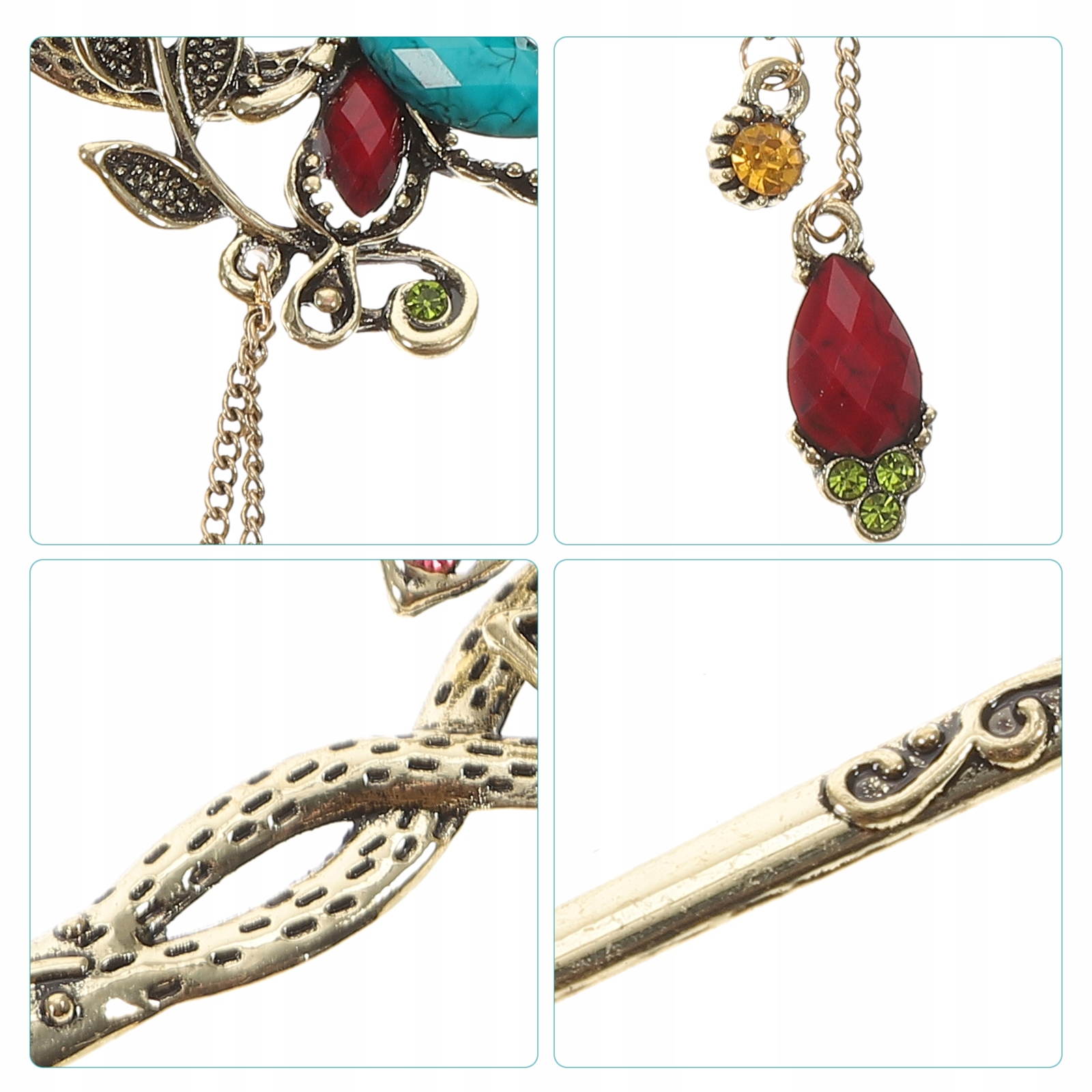 Metalowe spinki do włosów Marka bez marki