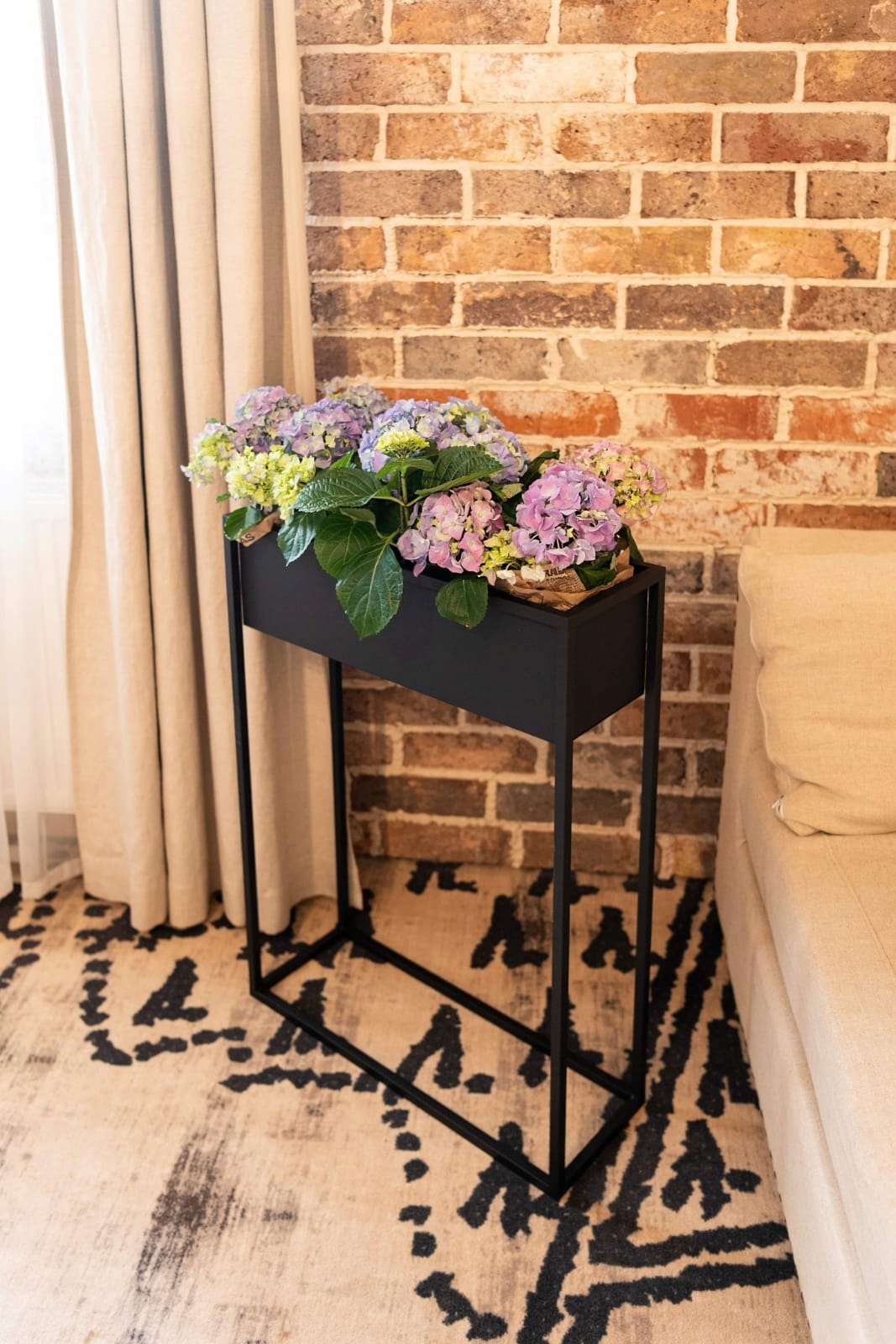 Metalowa donica kwietnik LOFT osłona 60x80x21cm Rodzaj osłonka