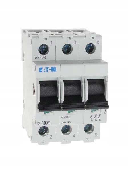 

Rozłącznik Izolacyjny Is 3P 100A 240-415V Eaton