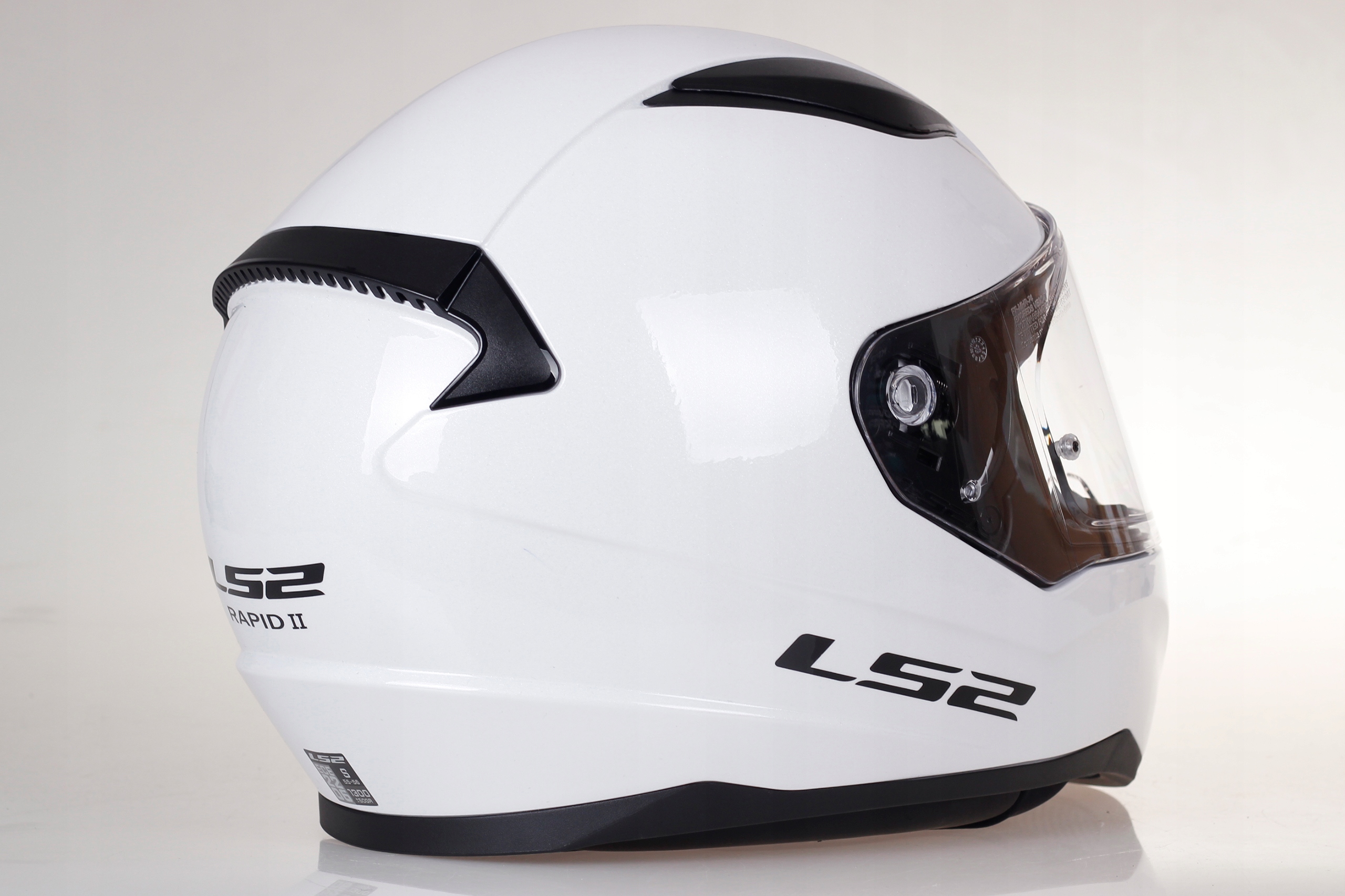 MOTOCYKLOWY KASK NA SKUTER MOTOR LS2 FF353 RAPID II biały ECE 22.06 Typ Integralne / Pełne