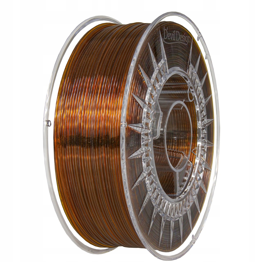 Devil Design PET-G Bursztynowy Transparentny 1 kg