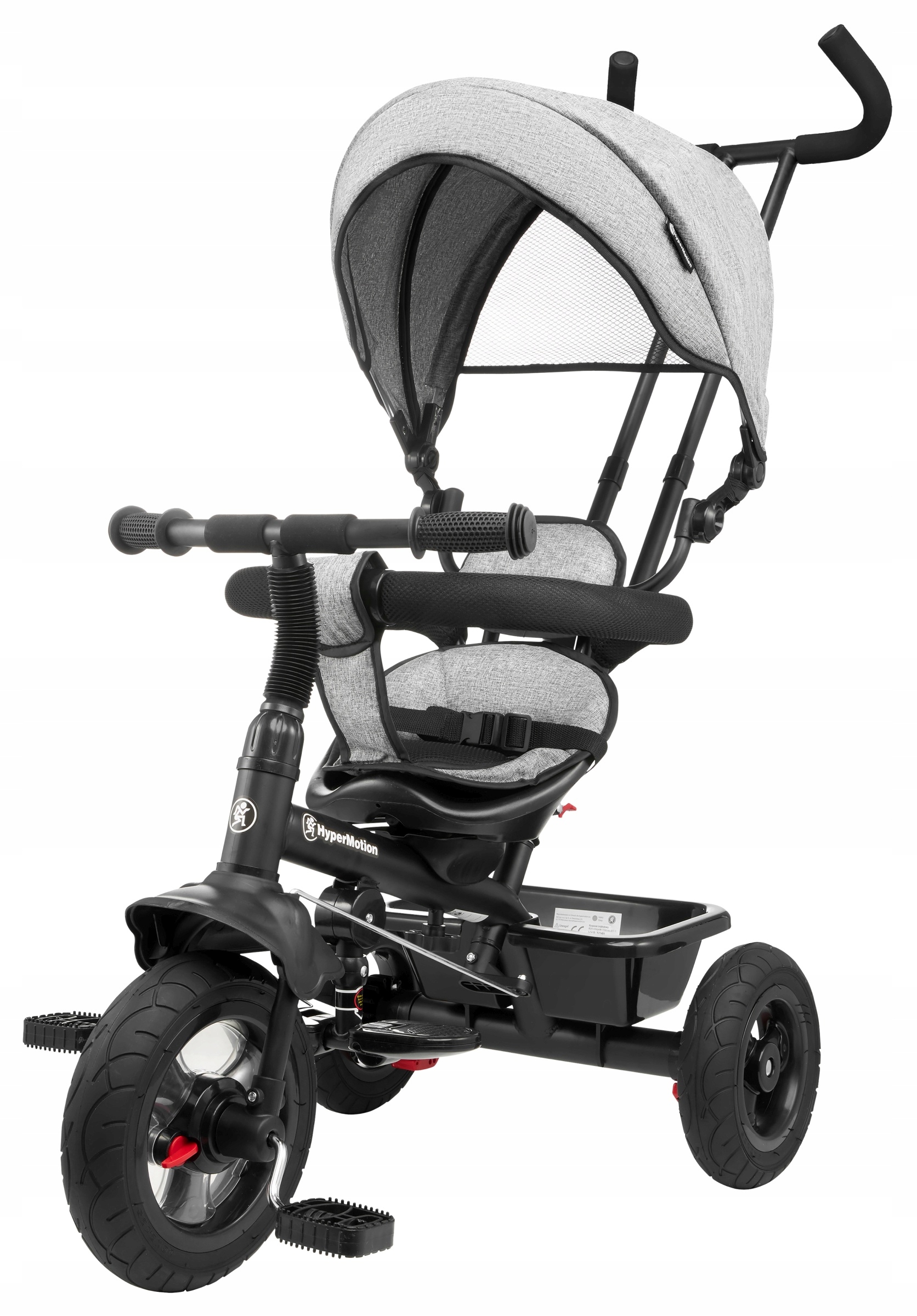 Rower trójkołowy HyperMotion FREY szary