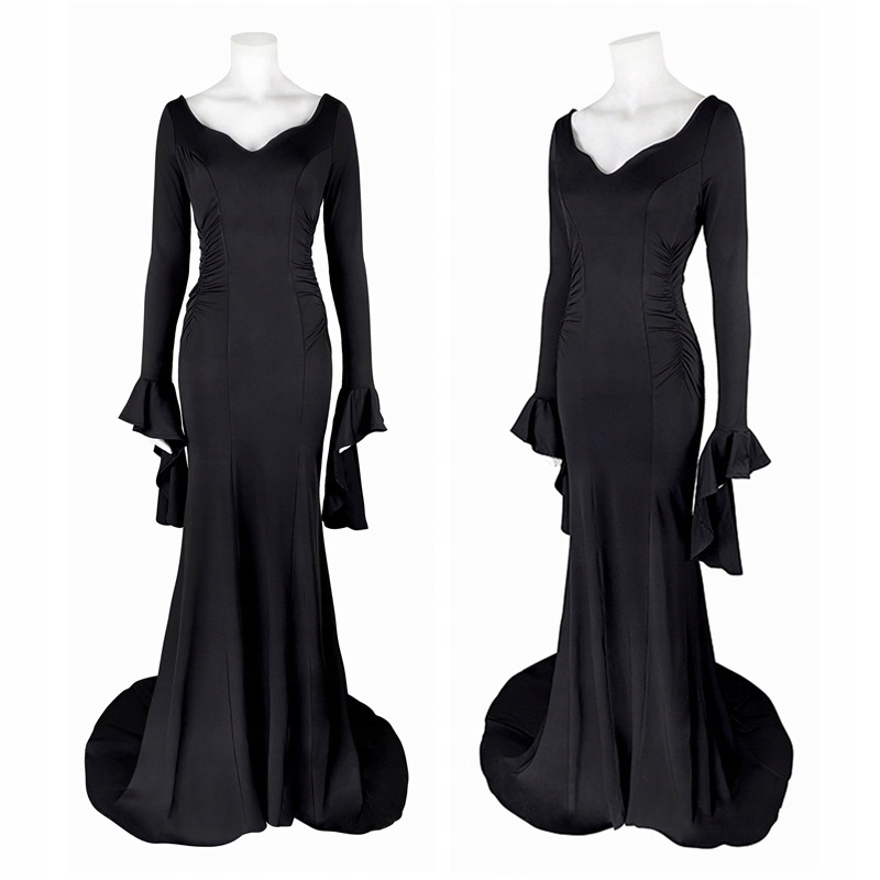 PRZEBRANIE MORTICIA ADDAMS ADDAMSÓW SUKNIA XXL EAN (GTIN) 5904569279059