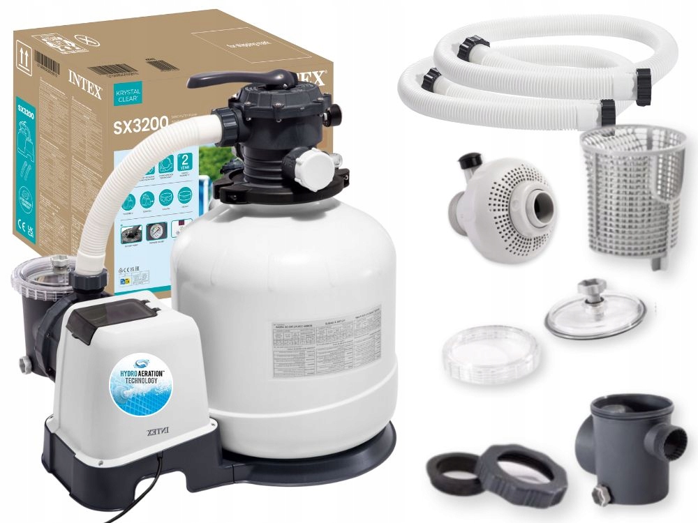 Pompa Basenowa Piaskowa Do Basenu Intex 12 000 l/h MODEL 2026