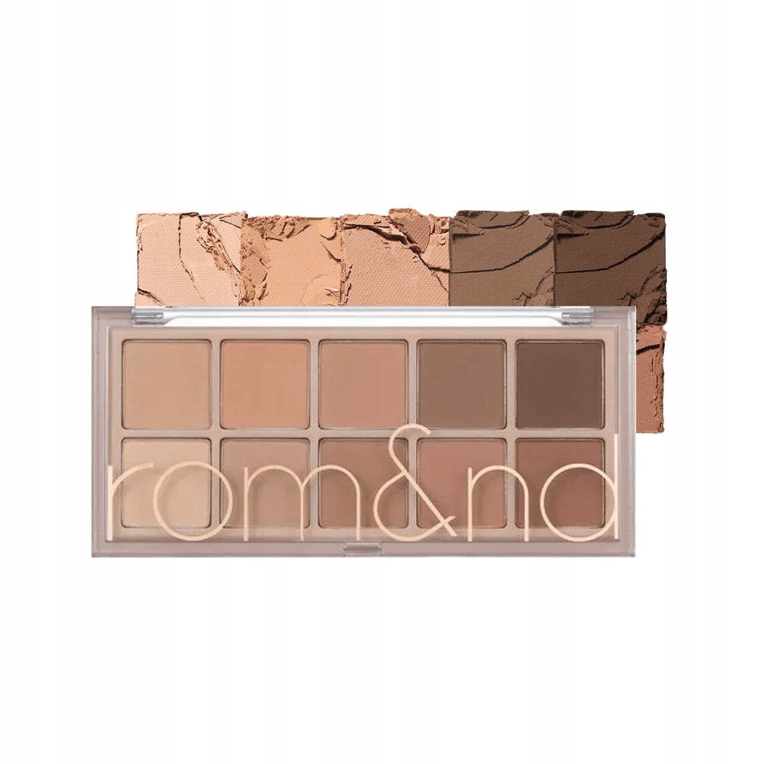 rom&nd Shade & shadow Garden 7.5 g paleta cieni beżowo-brązowa