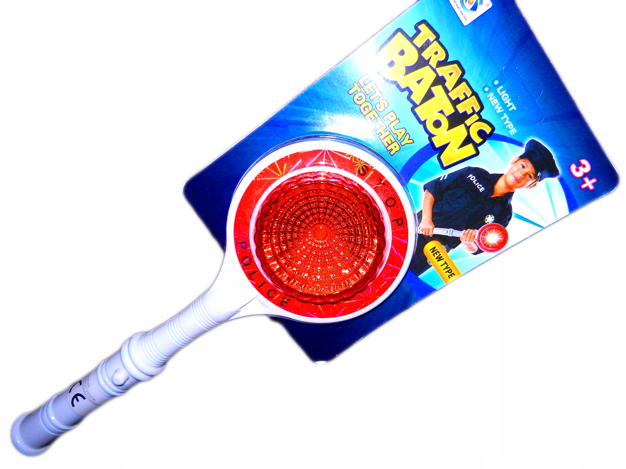 

Policyjny Lizak Efekty stop światło Policja