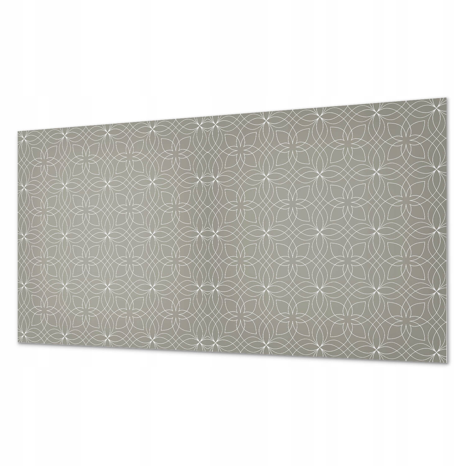 Samolepiaca obložka s grafikou Kvety v modernej geometrii 120 x 60 cm