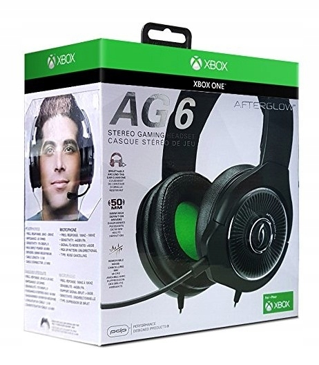 Headset PDP AG6 Xbox One czarny