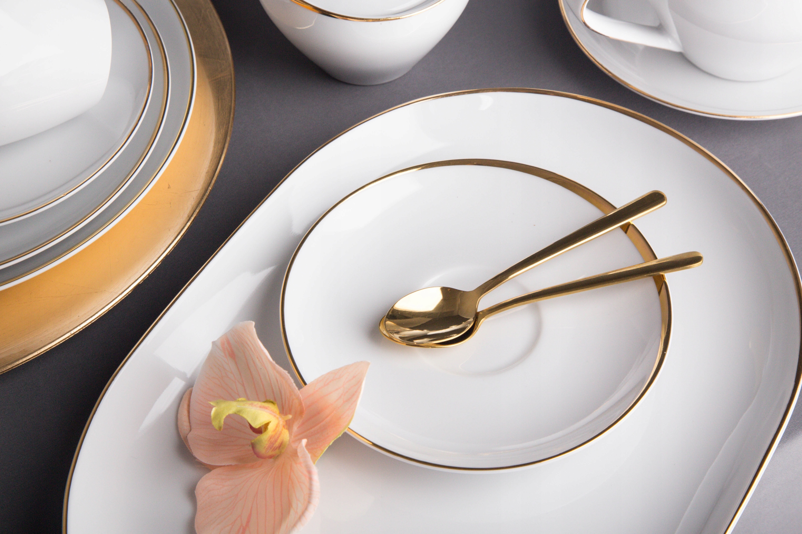 Spodek Talerzyk pod filiżankę i kubek MariaPaula Moderna Gold 15 cm Marka MariaPaula