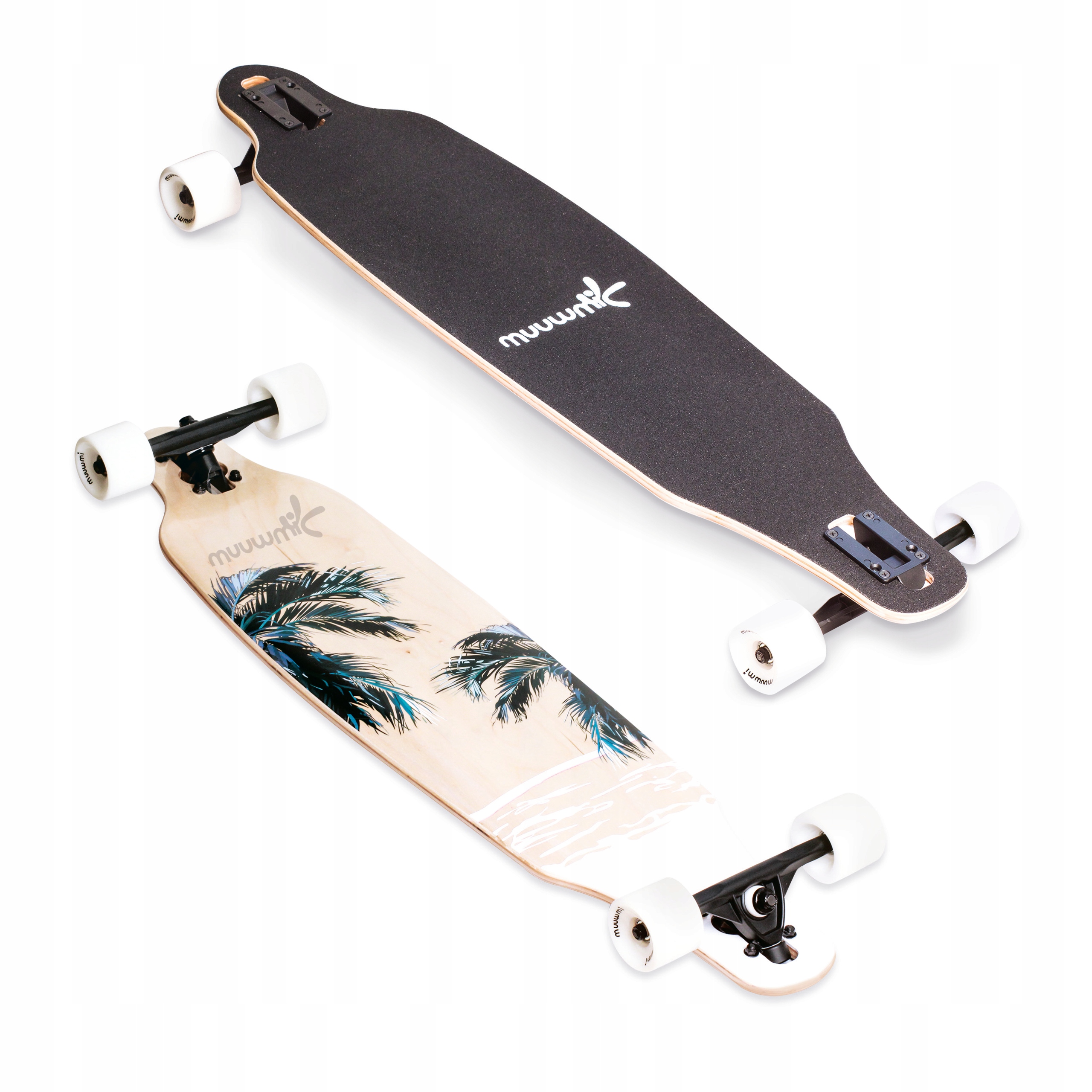 Deskorolka Longboard Muuwmi Beach ABEC-7