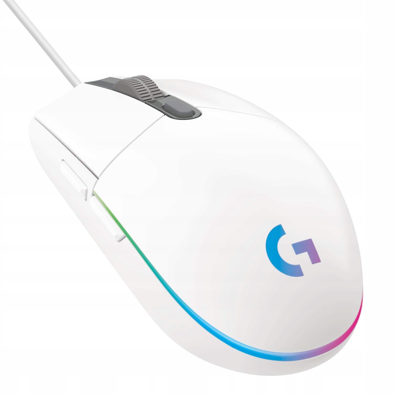 Mysz do gier Logitech G102 Light Sync z konfigurowalnym oświetleniem RGB