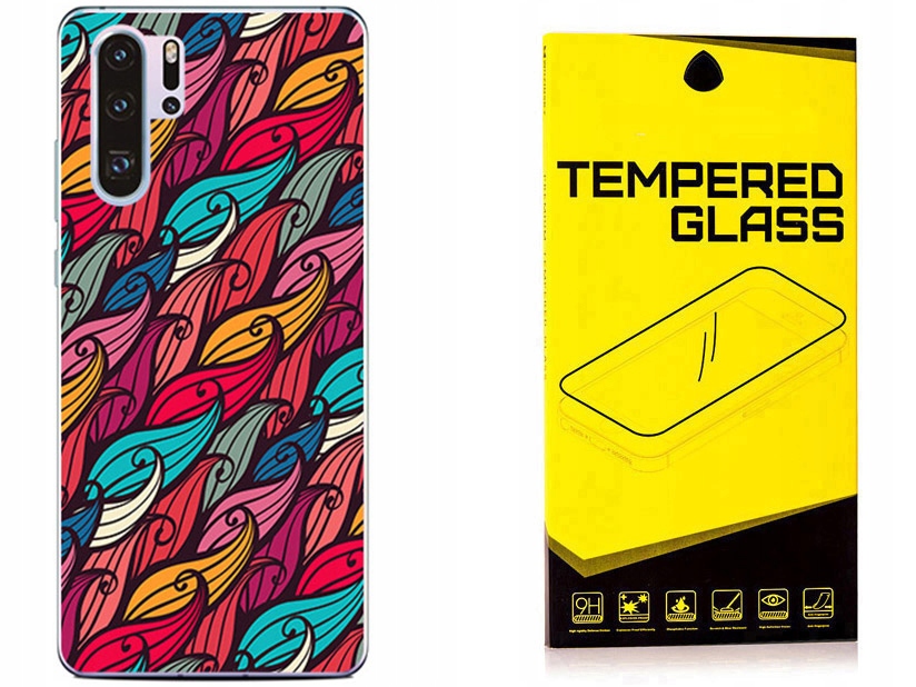 

Etui Guma Foto Do Huawei P30 Pro Szkło 9H