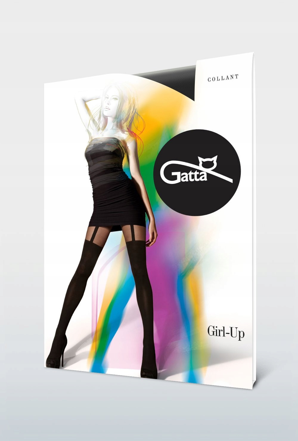 

Gatta Fantasia Girl Up Rajstopy wz.01/2-S/Nero