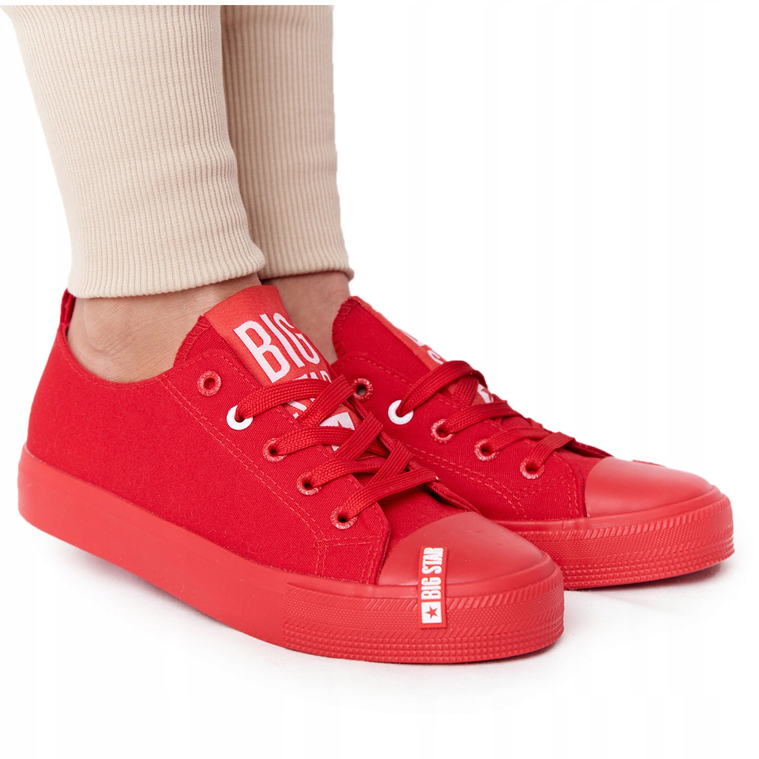 

Damskie Trampki Big Star HH274677 Czerwone 38