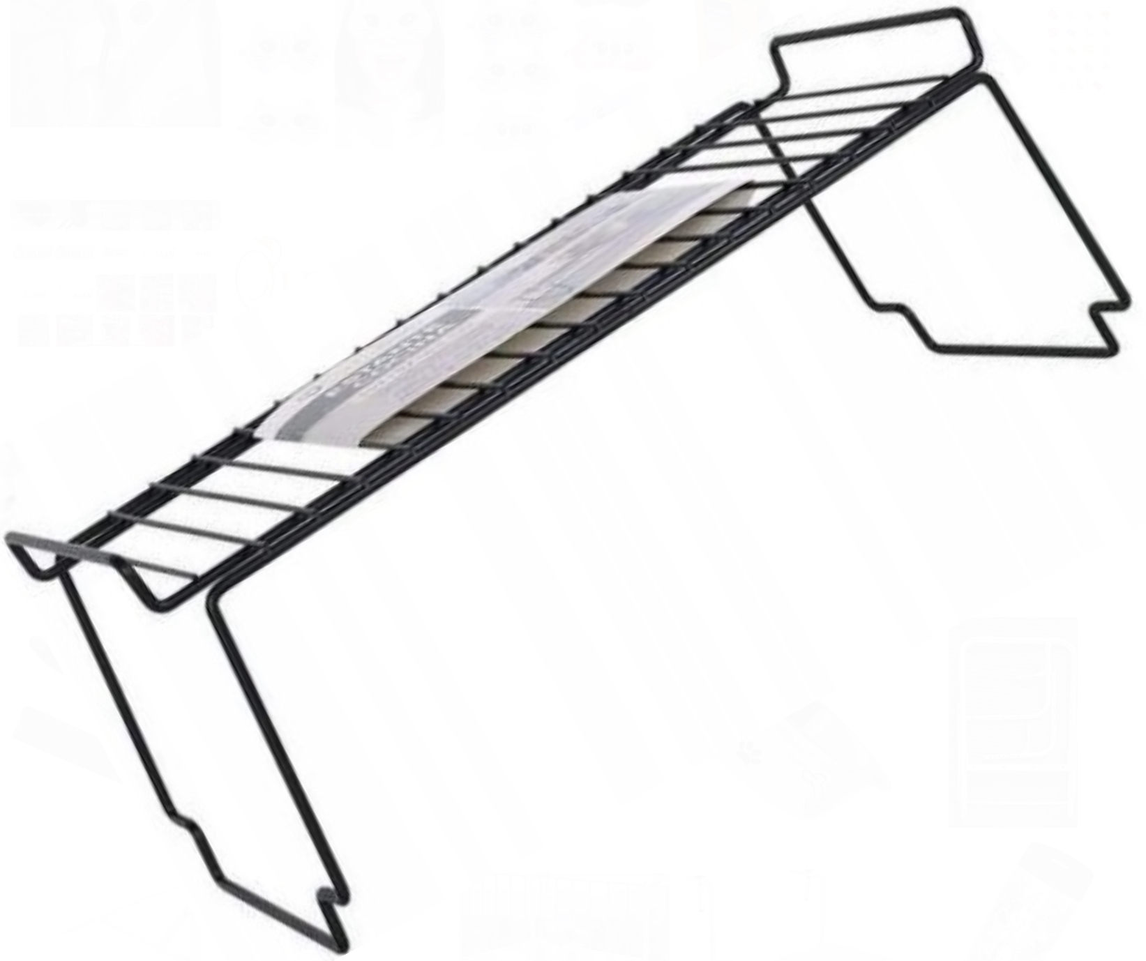

Półka Kuchenna Do Szafki Metalowa Czarna 39cm