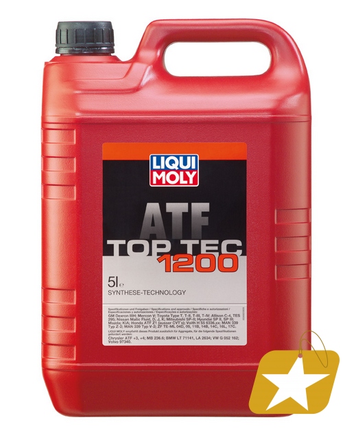 OLEJ LIQUI MOLY ATF TOP TEC 1200 5L / DE Pojemność opakowania 5 ml