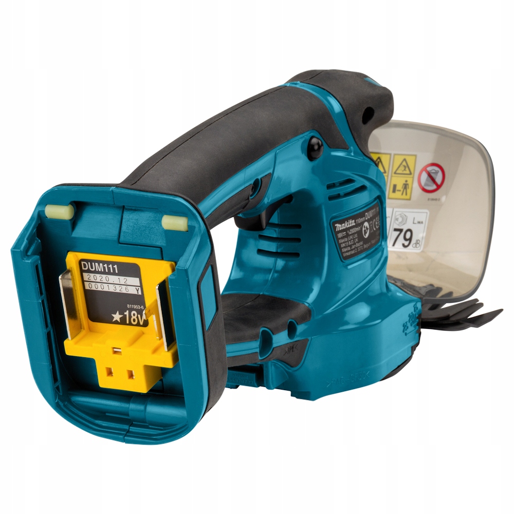 Akumulátorové nožnice na živý plot a trávu Makita [DUM111ZX] 18V Li-Ion, Lxt