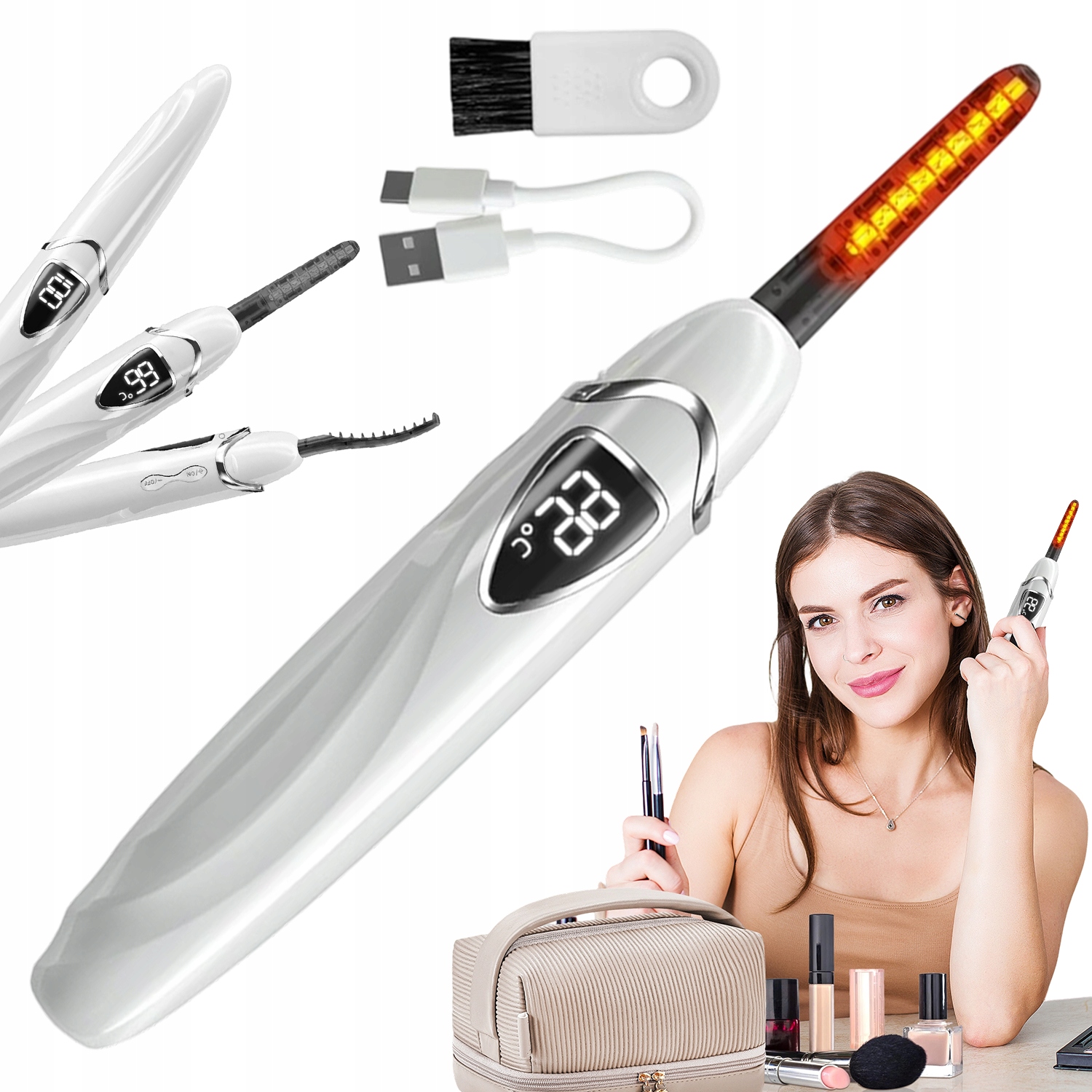 Elektrická Řasenka Vyhřívaná Inteligentní Regulací Teploty