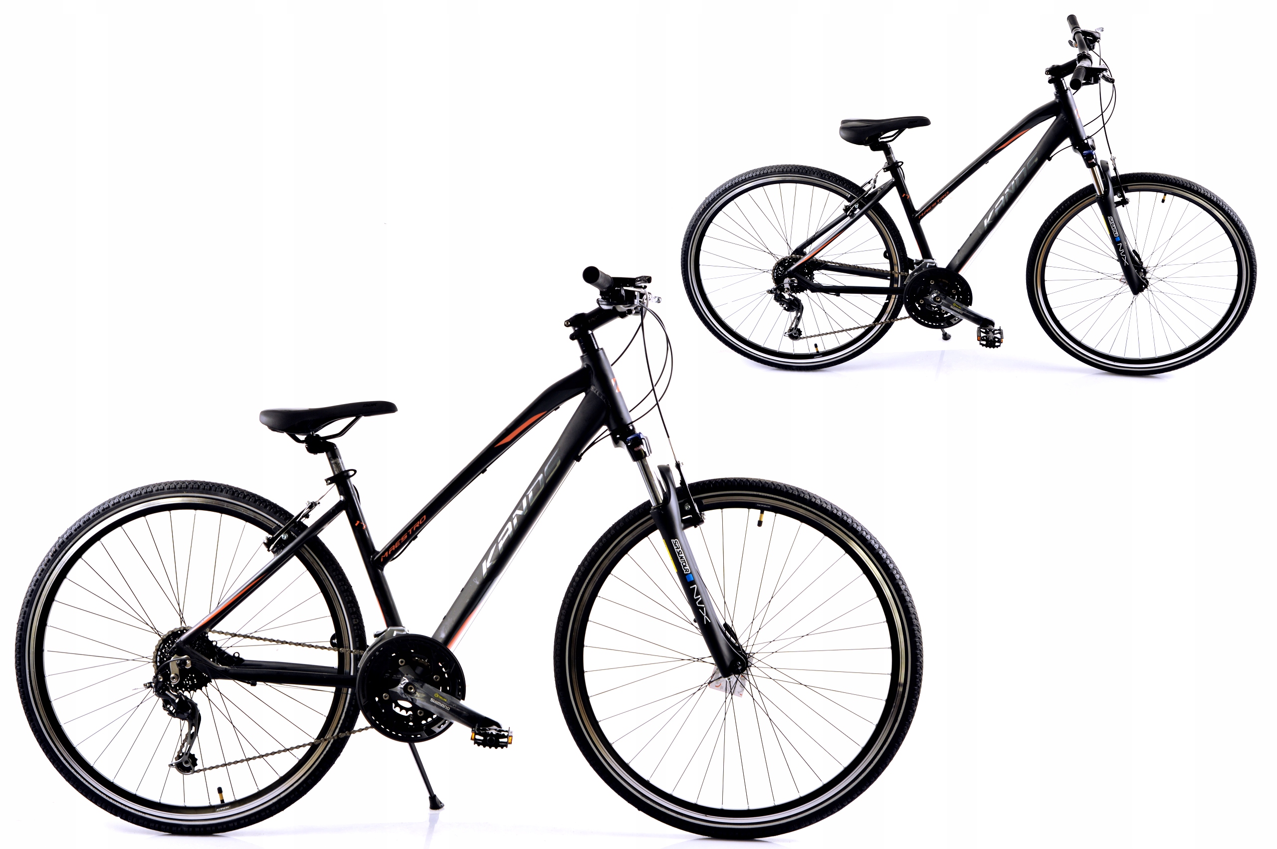 Rower Cross Damka Kands Maestro D19 czarny 2021