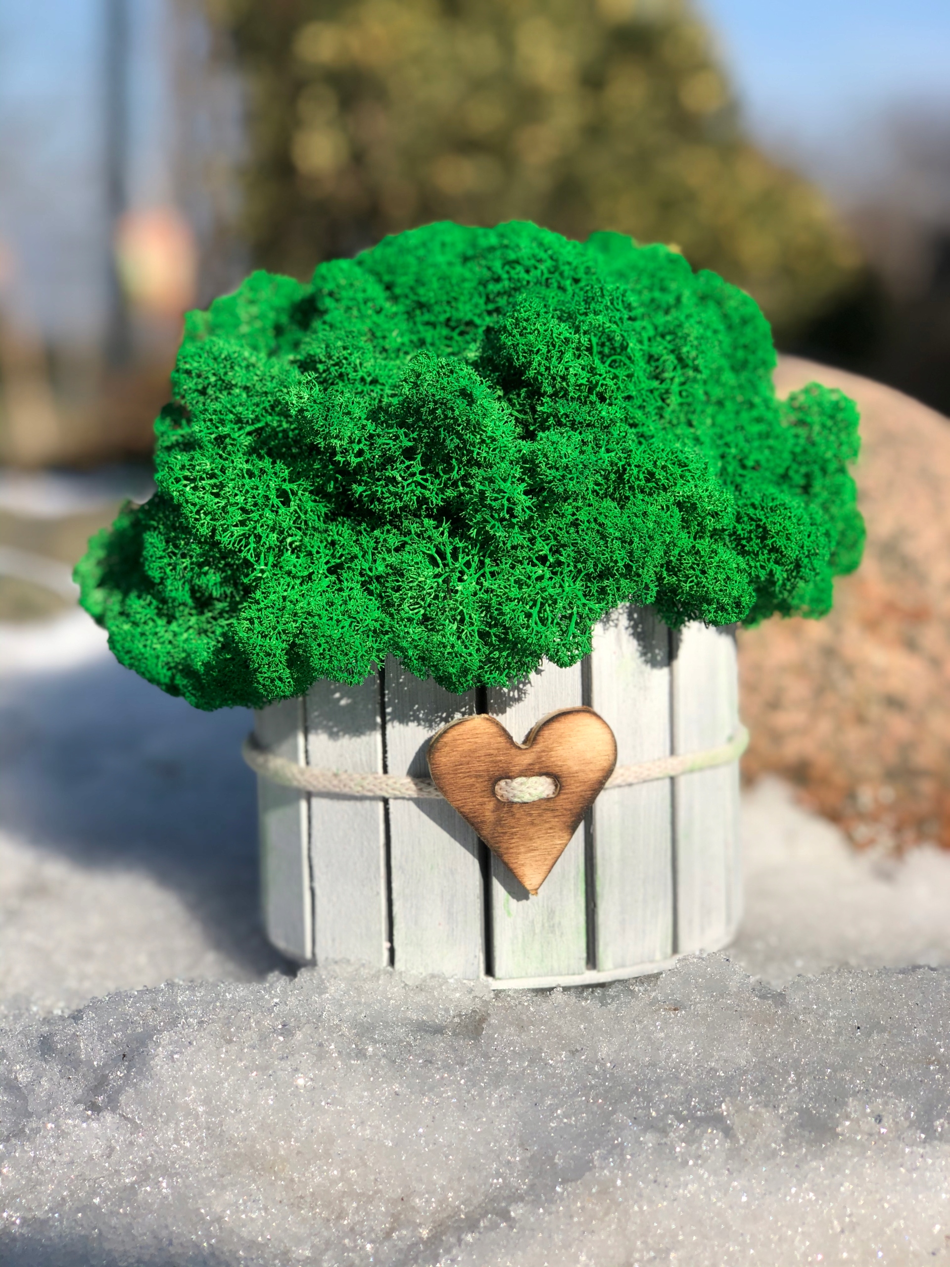 MECH CHROBOTEK STROIK OZDOBA MODA DEKORACJA DREWNO Szerokość produktu 20 cm