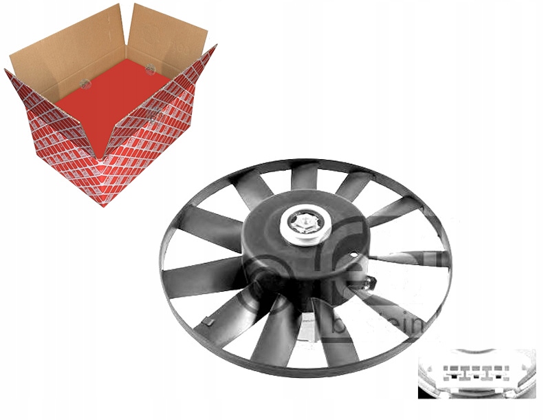 WENTYLATOR CHŁODNICY VW GOLF III Variant 1.6 (1H5)