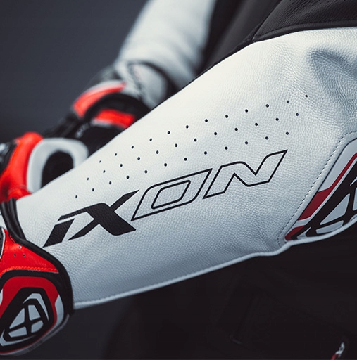 IXON SKÓRZANA KURTKA MOTOCYKLOWA VORTEX 3 WHITE/BLACK XL EAN (GTIN) 3661615574248