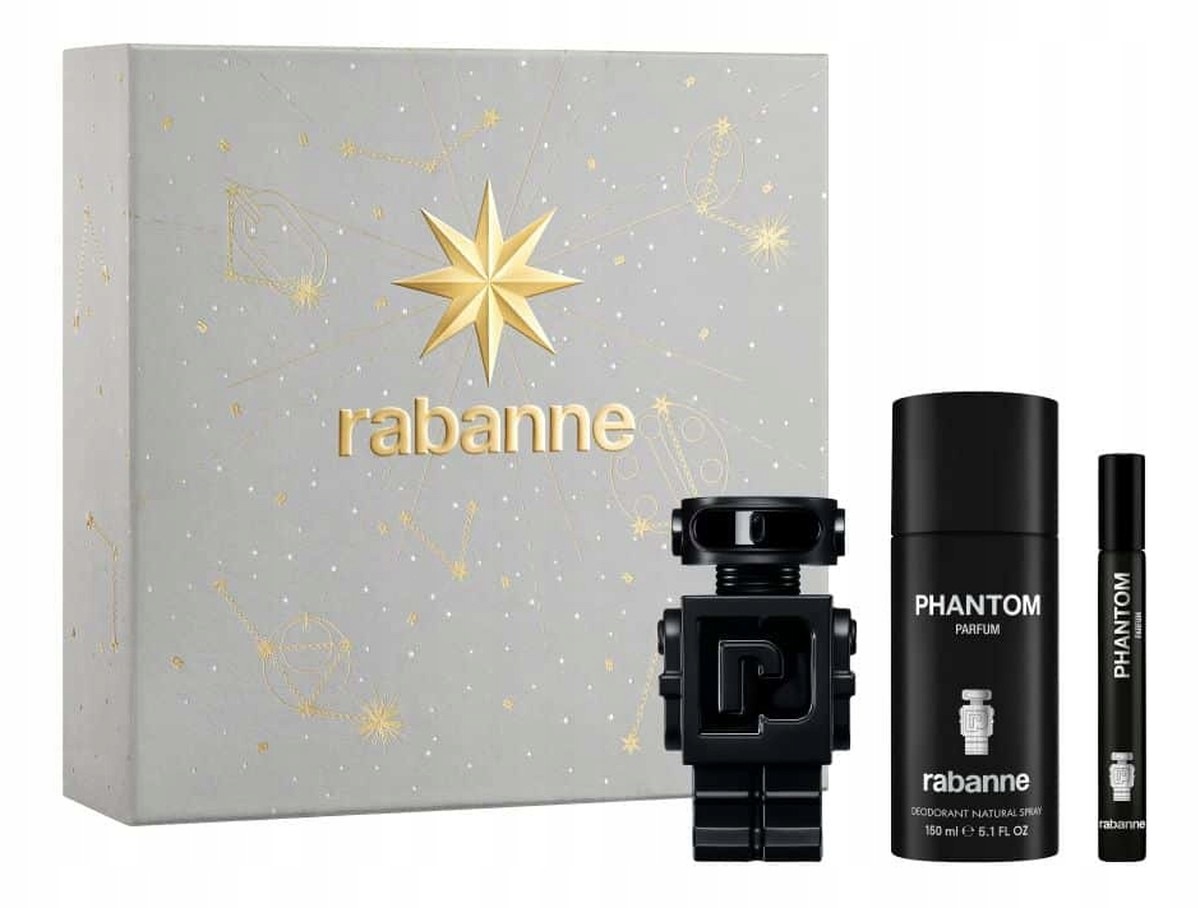 Paco Rabanne Phantom sada parfém 50 ml deodorant 150 Ml parfém 10 m