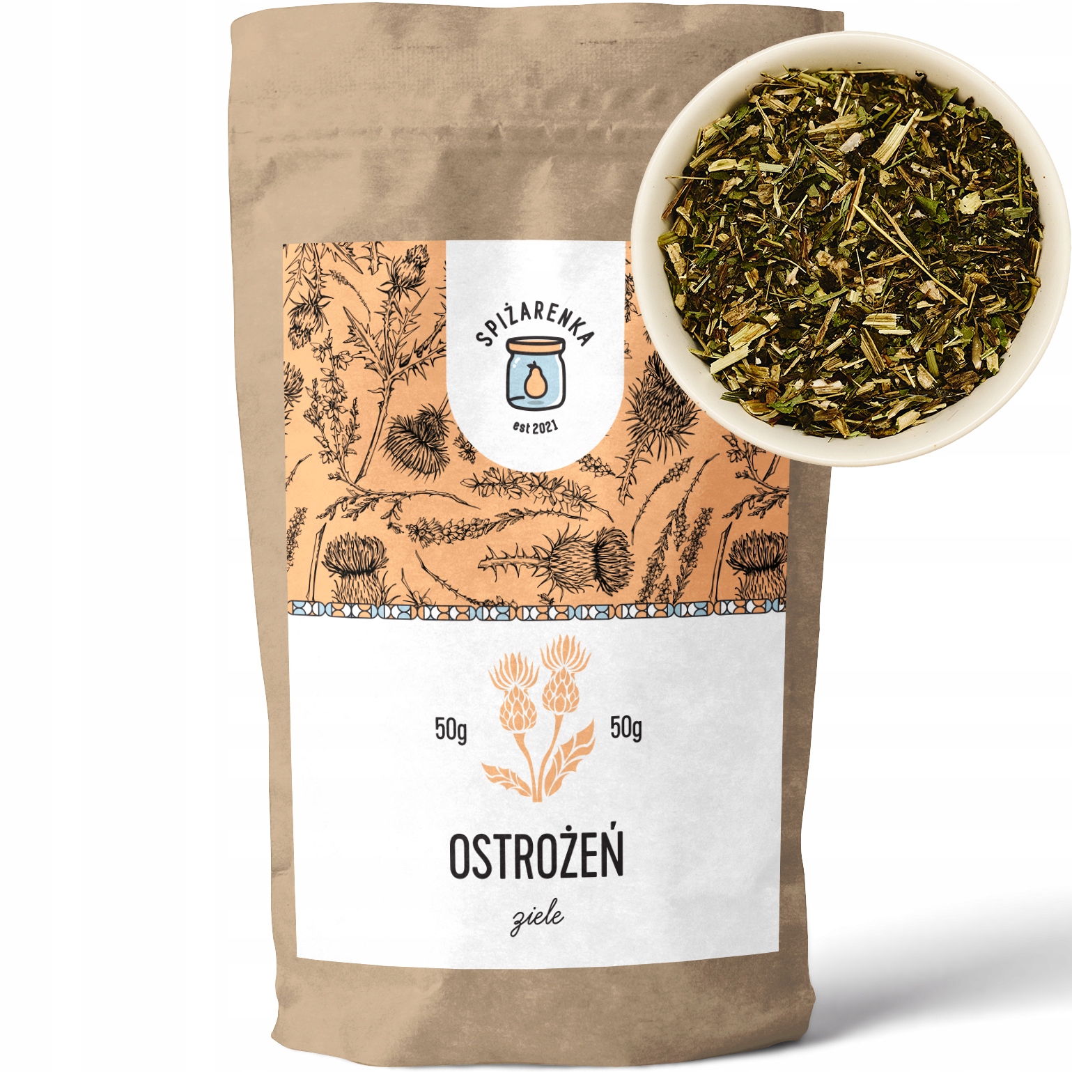 Levně 7 x Zeleninové Opatrení Bylinky Cirsium oleraceum Velké Balení 50g Spiżarenka