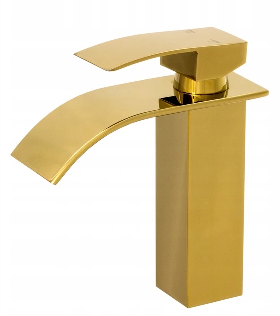 BATERIA UMYWALKOWA STOJĄCA ZŁOTA WODOSPAD ROYAL GO