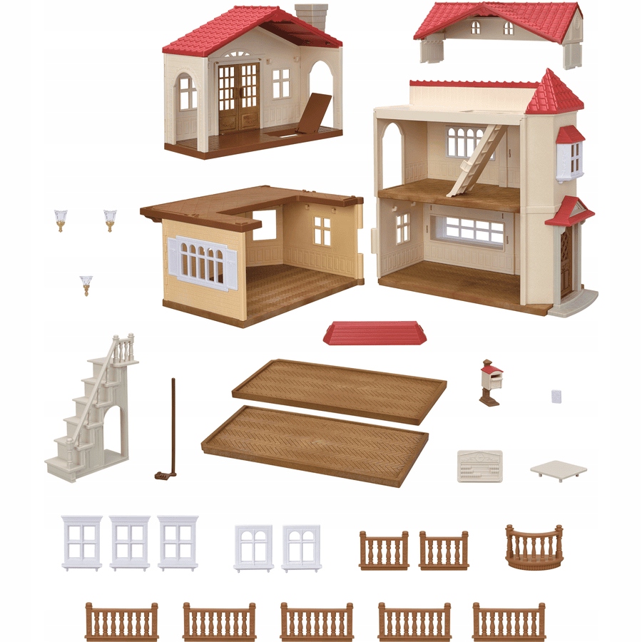 Sylvanian Families - Miejski domek z tajemniczym pokojem na strychu Wiek dziecka 3 lata +