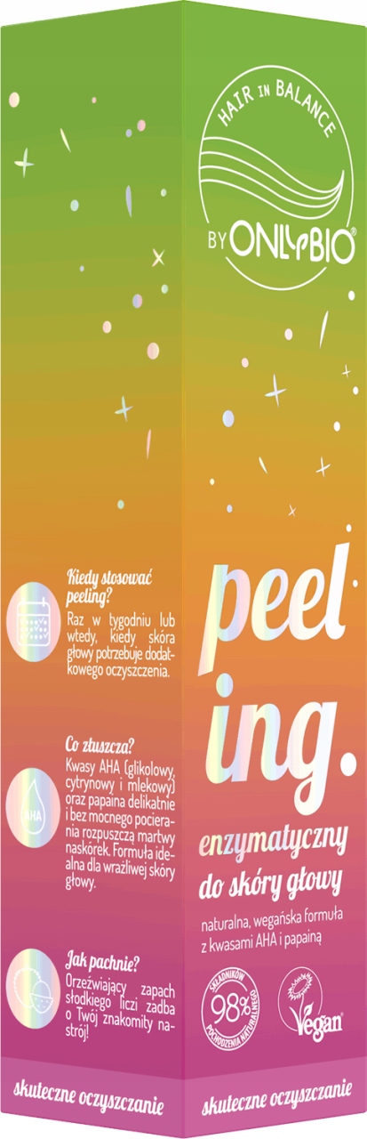 ONLYBIO HAIR PEELING ENZYMATYCZNY DO SKÓRY GŁOWY Marka OnlyBio