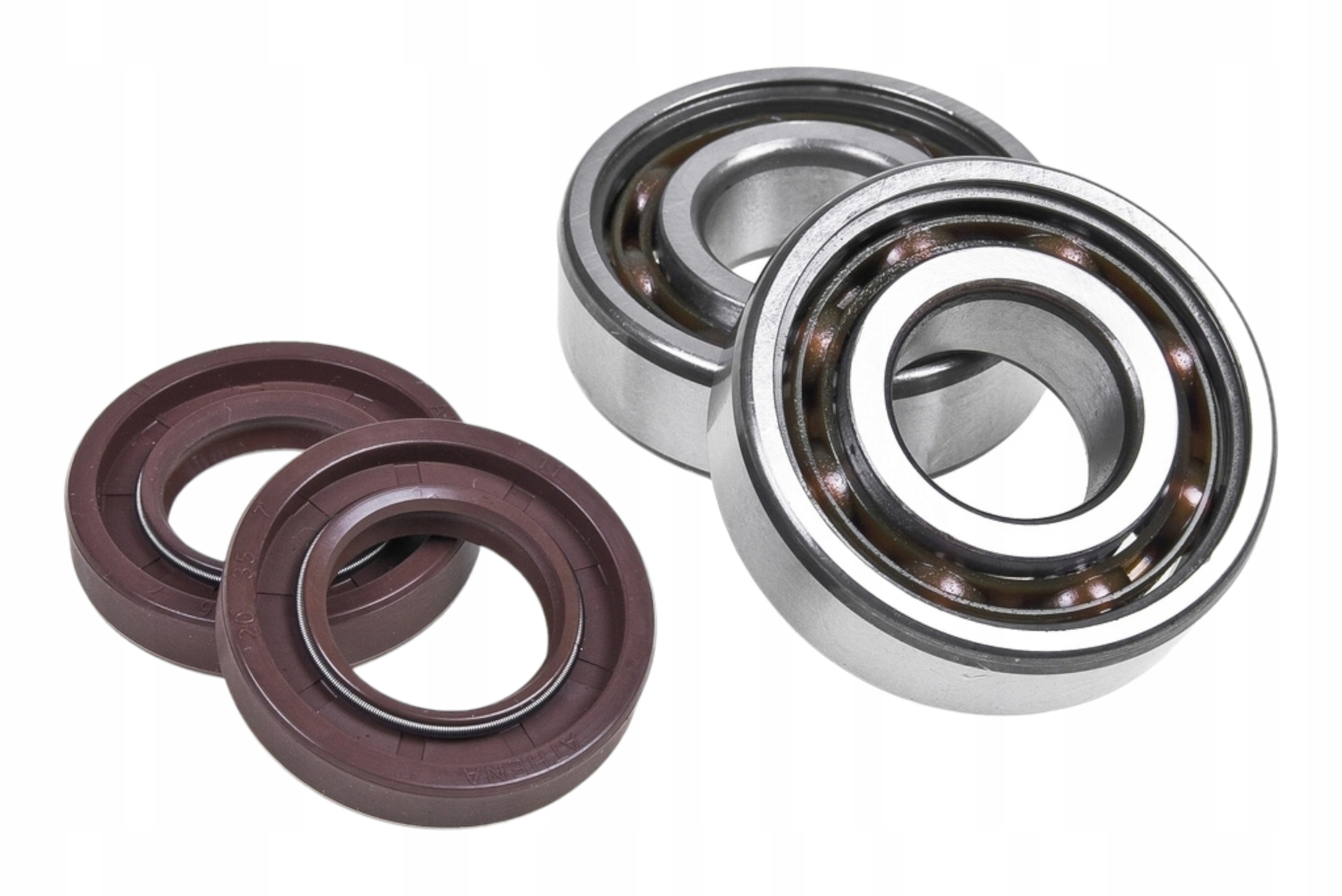 Komplet łożysk wału z Athena Derbi Senda 50 R