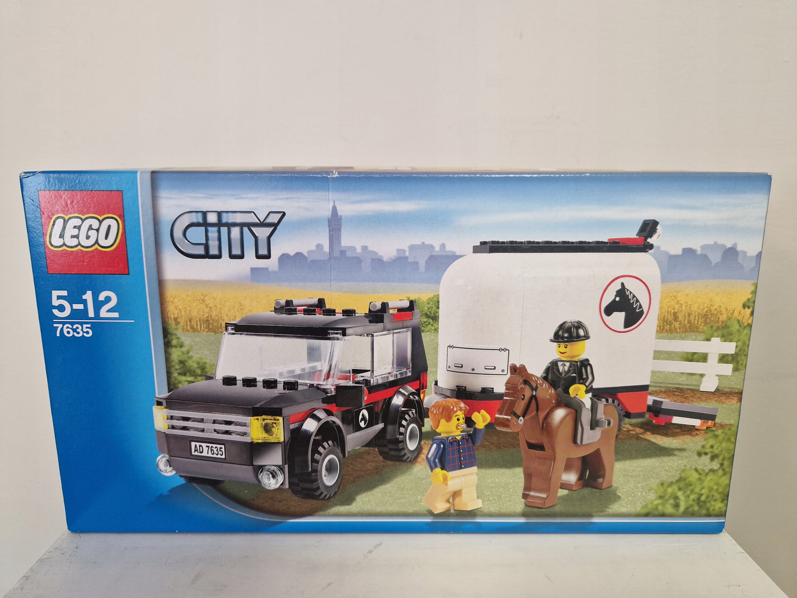 Lego City 7635 Auto s přívěsem na koně Nové