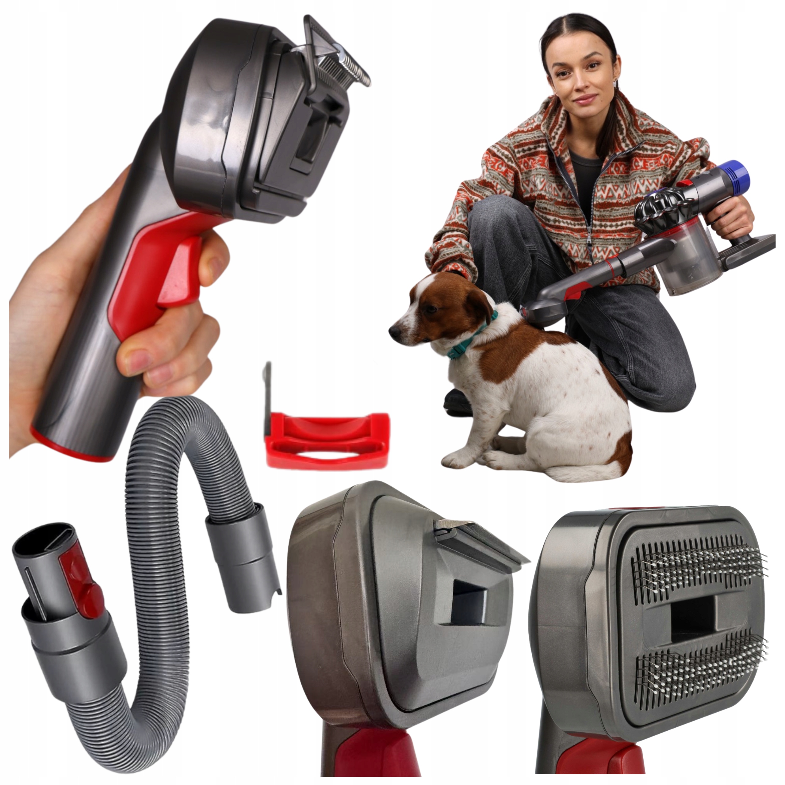 Groomerská Sada Na Česání Srsti Psa Kočky Pro Dyson V7 V8 V10 V11 V12 V15