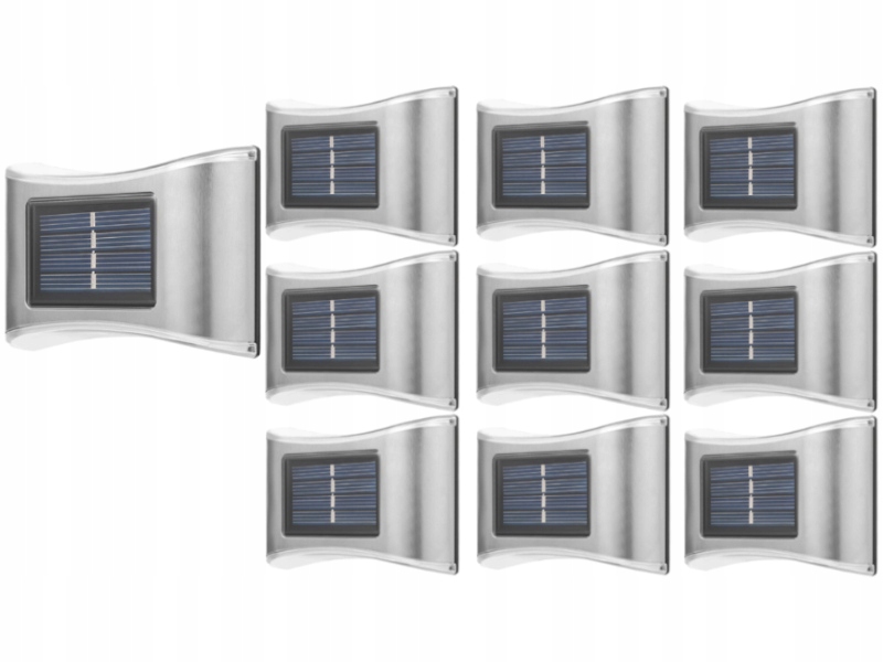 10 x Solární Lampa Terasová Led senzor Den/Noc