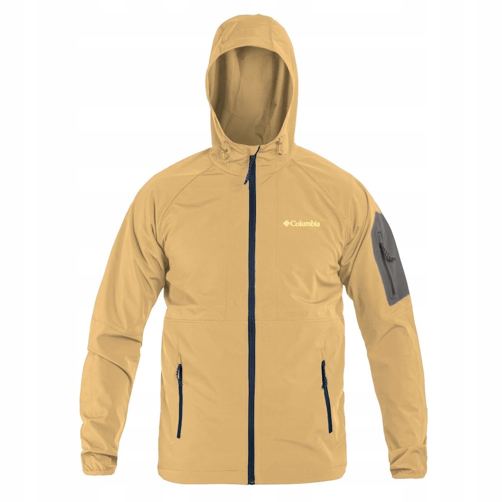 s kapucí bunda Columbia Tall Heights s kapucí Light Camel S