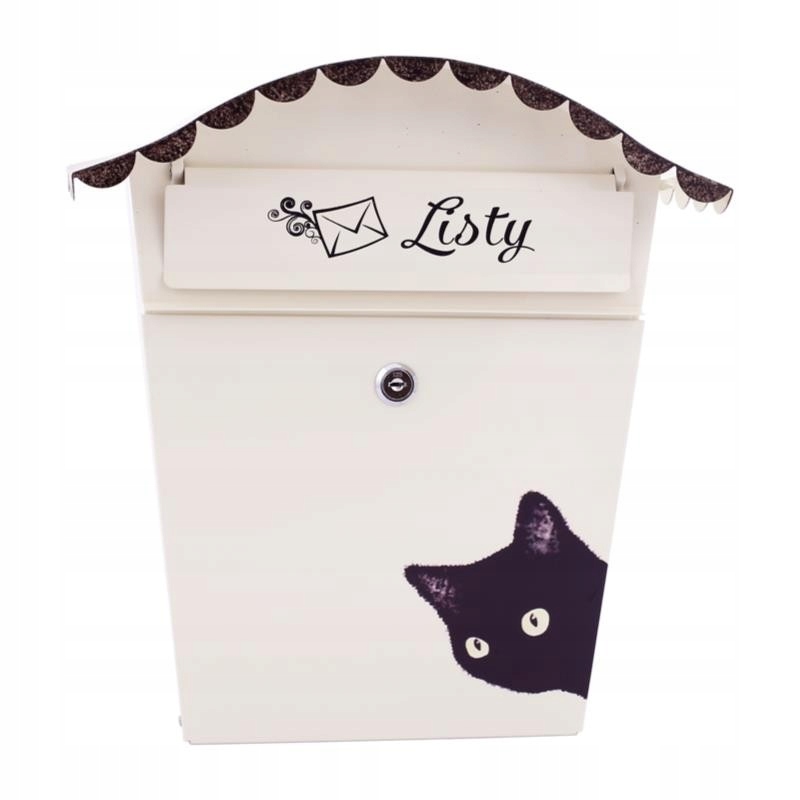 Poštovní Schránka Ručně Malovaná KOČKA-1