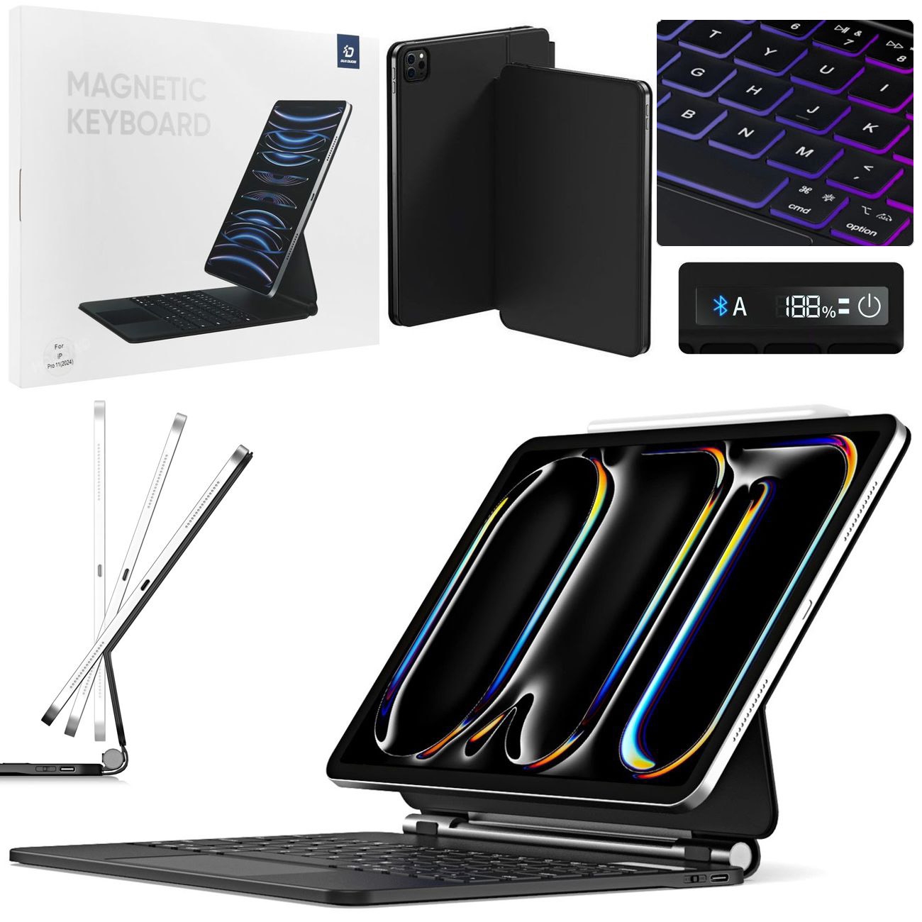 Magic Keyboard Pouzdro Podsvícená klávesnice pro iPad Pro 11 M5 6 Gen 2025