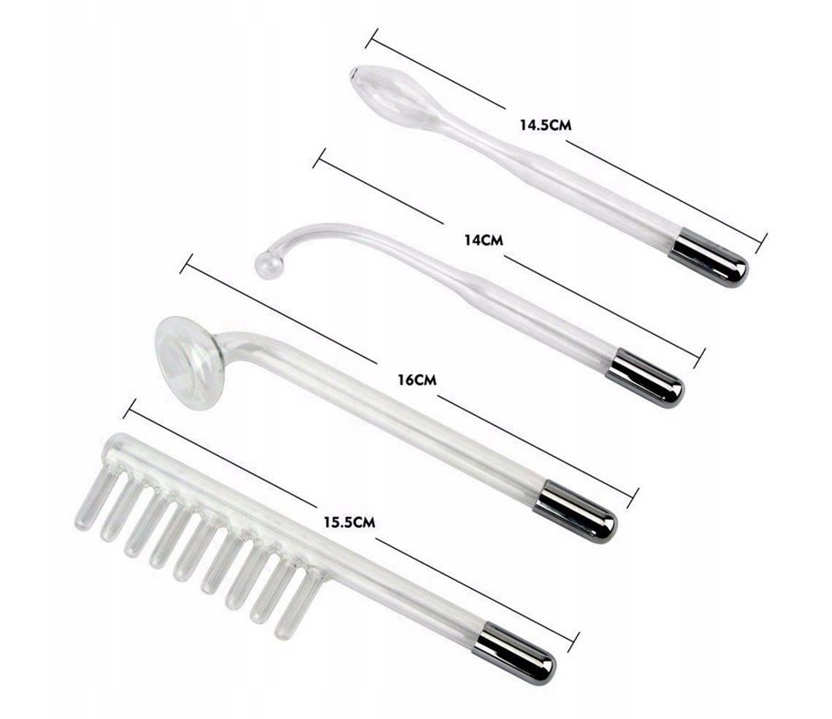 DARSONVAL DERMA MŁODA SKÓRA WAND TRĄDZIK DARSONWAL OZONUJE MOCNY 4 PELOTY Model Davrsonval do twarzy