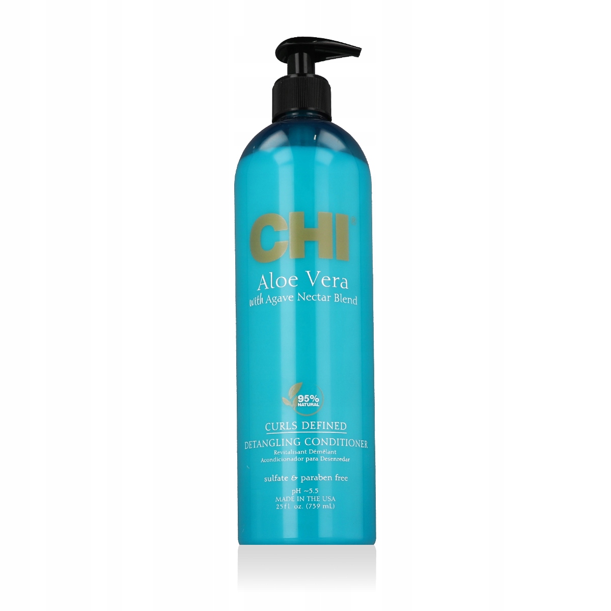 Farouk Systems Chi Aloe Vera Curls Defined Detangling Conditioner 739 ml