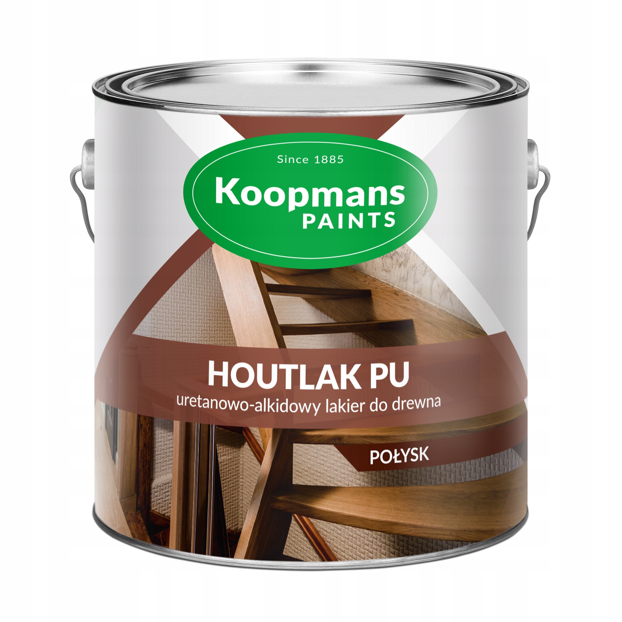 Koopmans Houtlak Pu Lak Na Dřevo 2,5L Lesk