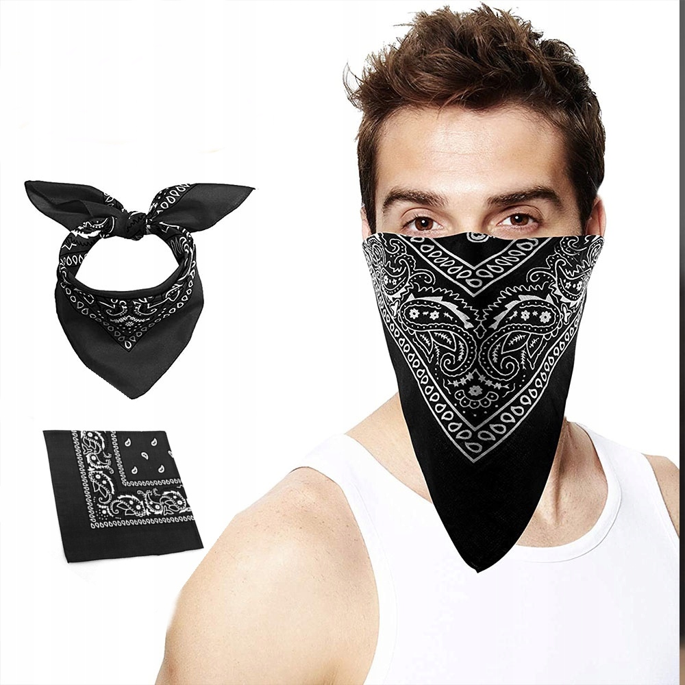 

Bandamka Chustka Apaszka Bandana Wzory Kolory
