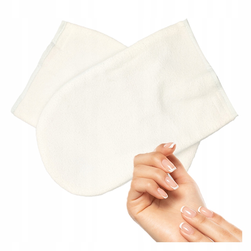 

Rękawiczki Frotte Do Parafiny 2szt Para Białe