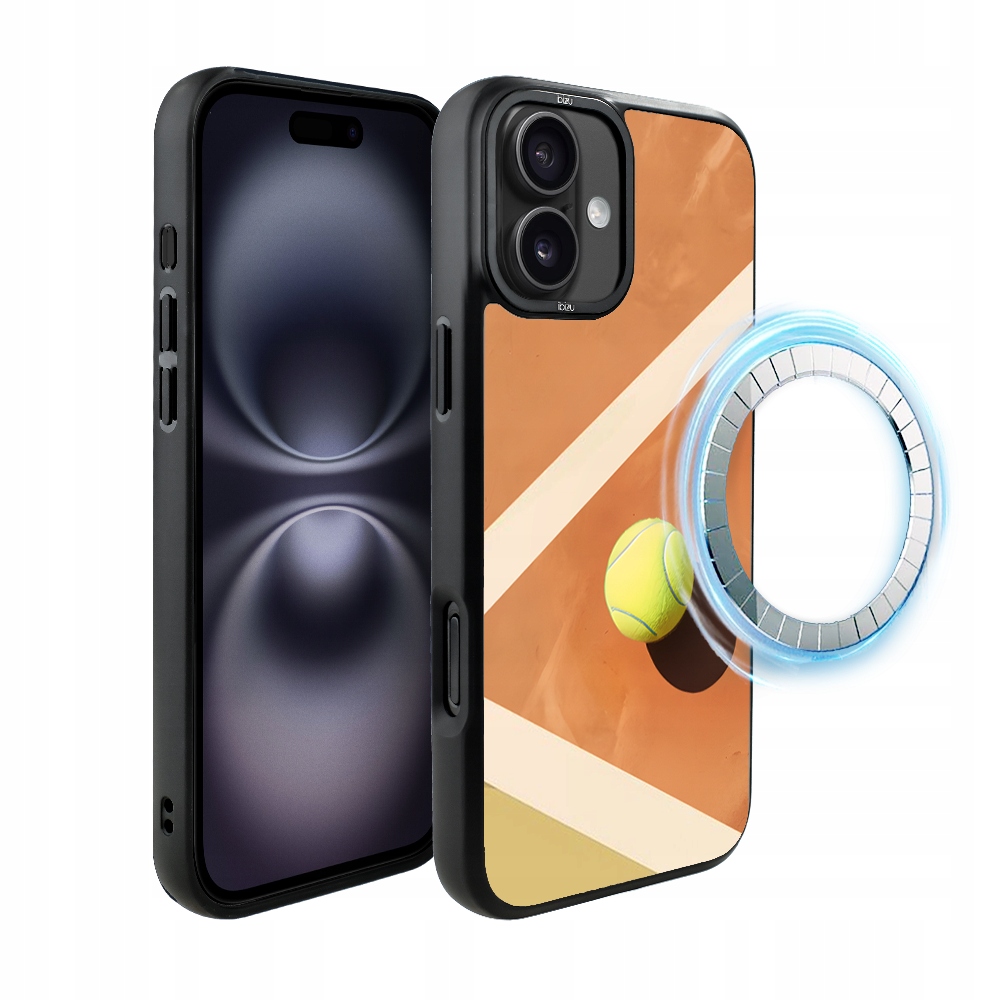 Pouzdro pro iPhone 16 Ibizu DropGuard Matt s MagSafe, Tenis
