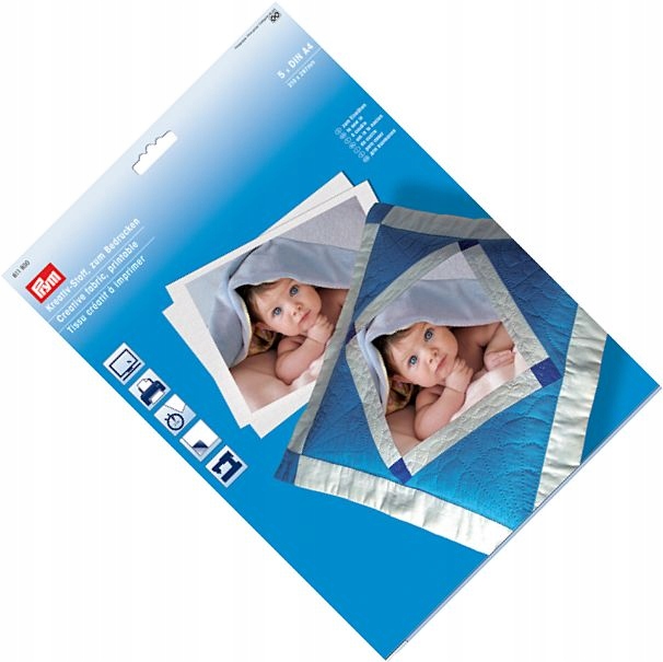 Prym tisknutelné plátno 611930 formátu A4.