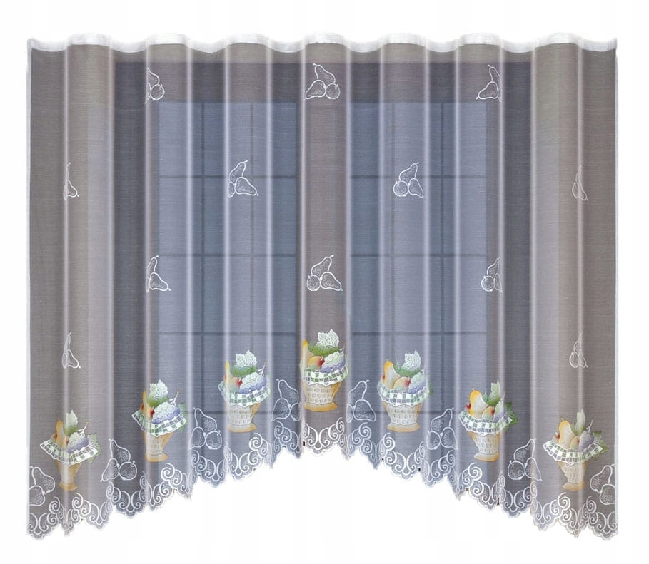 Mg Záclona 21949 Kuchyně barva 300x145 s páskou pol