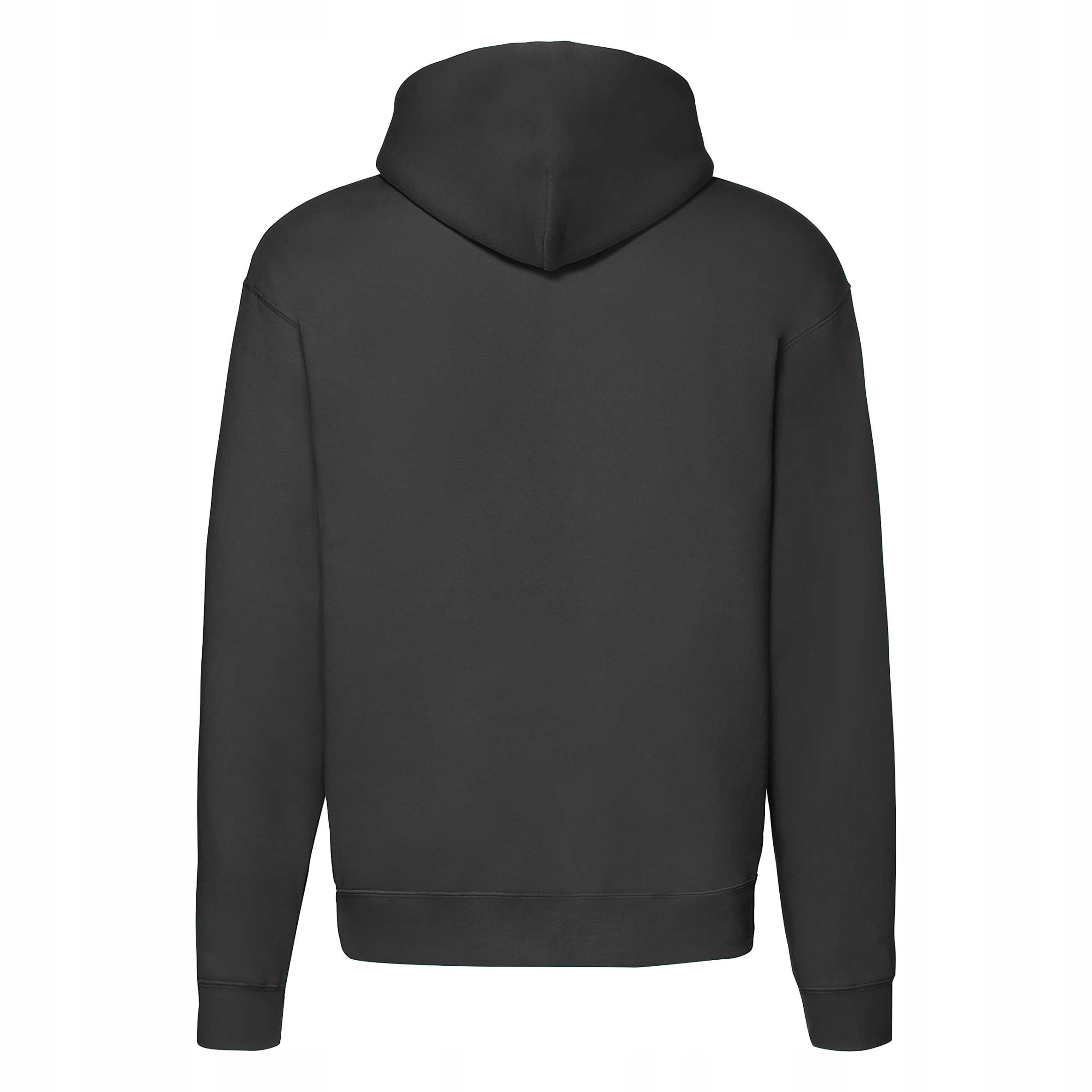 Pánská Mikina S Kapucí Rozepínací Zip Through Hooded Sweat Černá vel. M