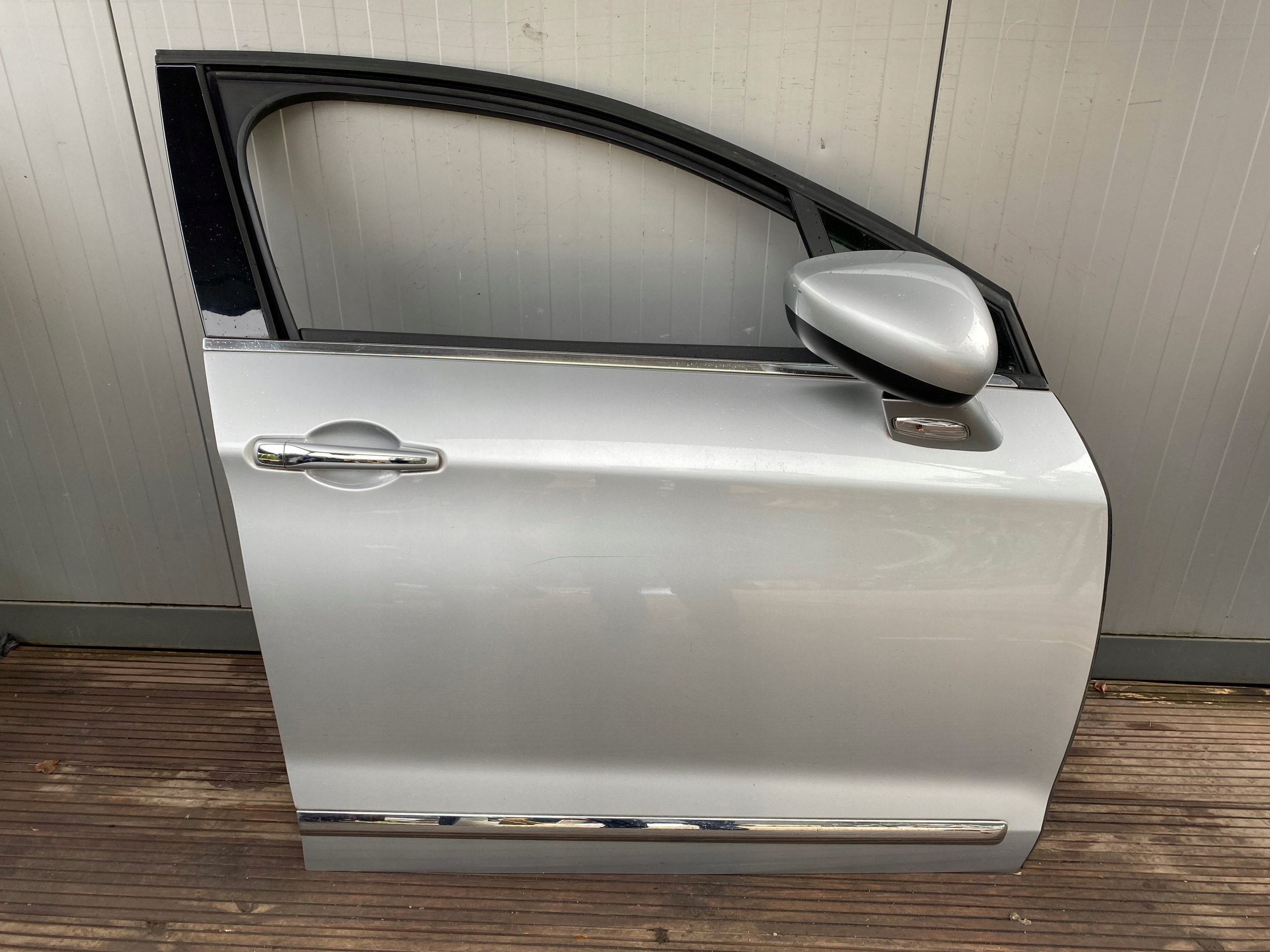 CITROEN C5 III X7 complete door right front silver