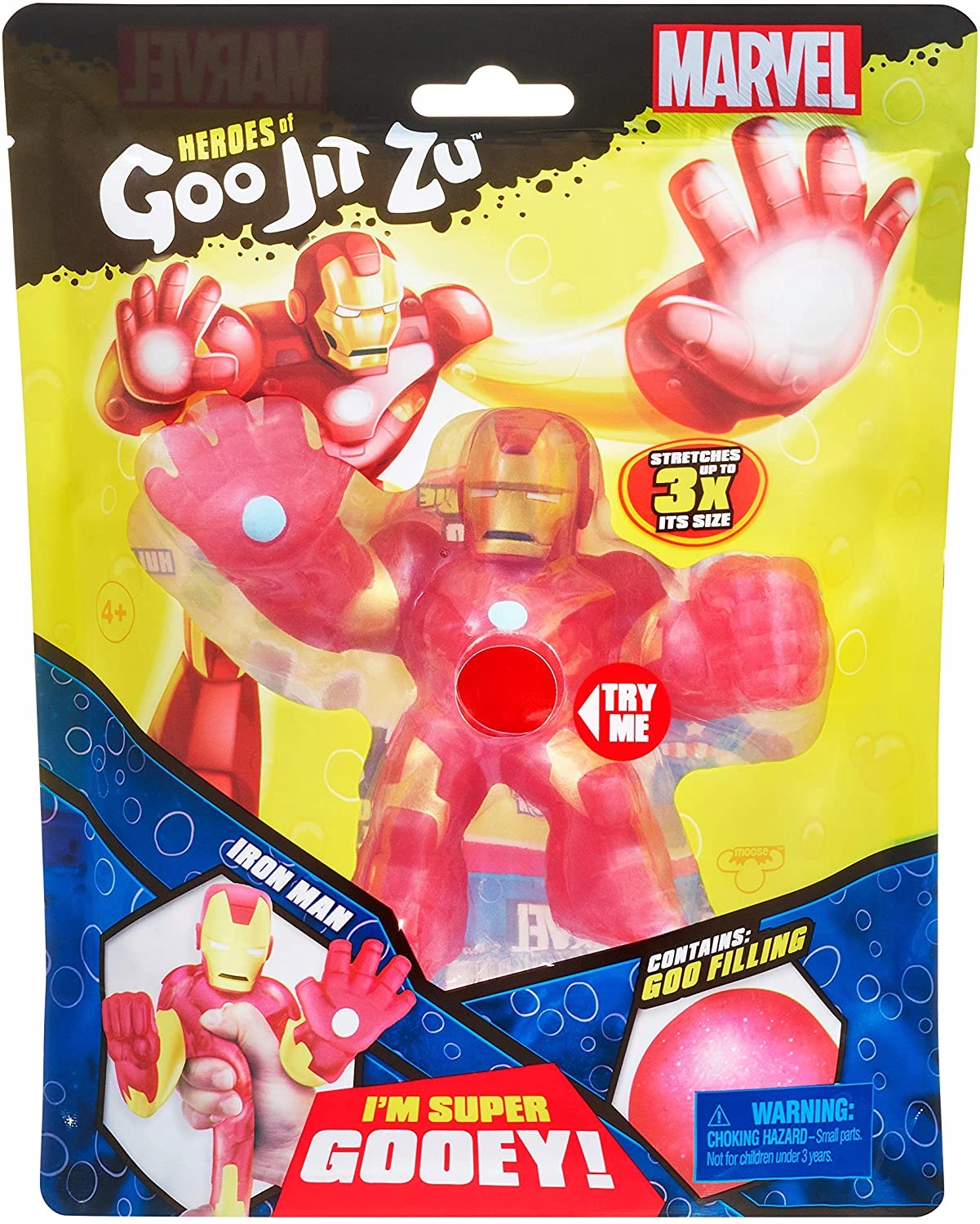 Figurka Iron Man Heroes Of Goo Jit Zu Gniotek