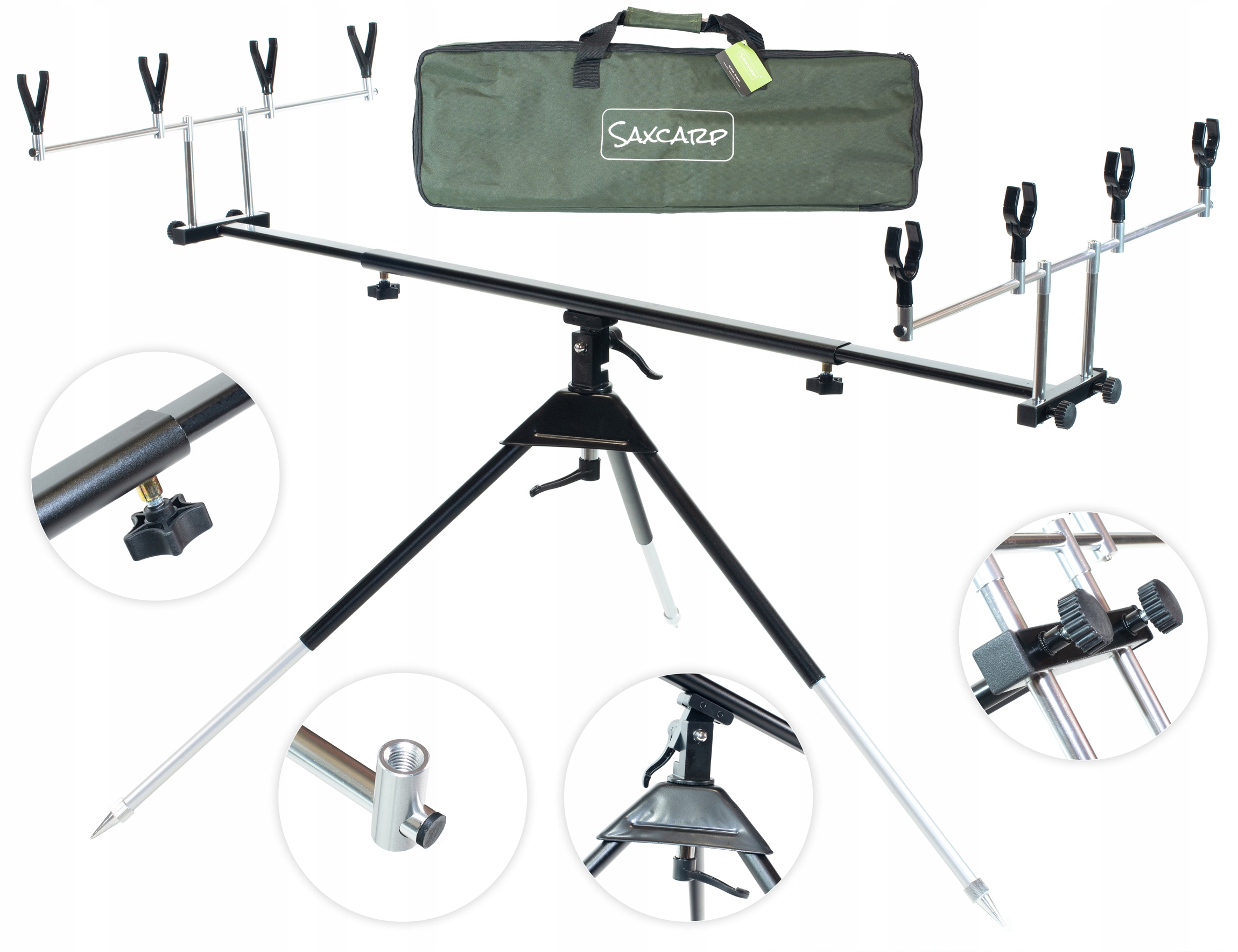 Karpiové stanoviště Rod Pod Tri-Pod Stojan 4 pruty